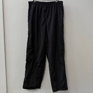 Vintage Y2K‎ Starter Windbreaker Track Pants Mens Size Medium Black Grunge